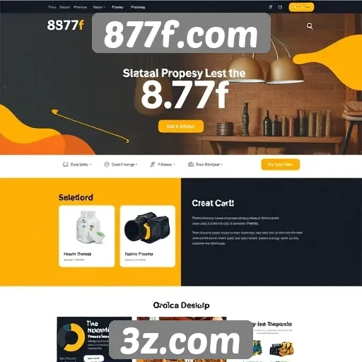 Acessibilidade e design no site 877f.com