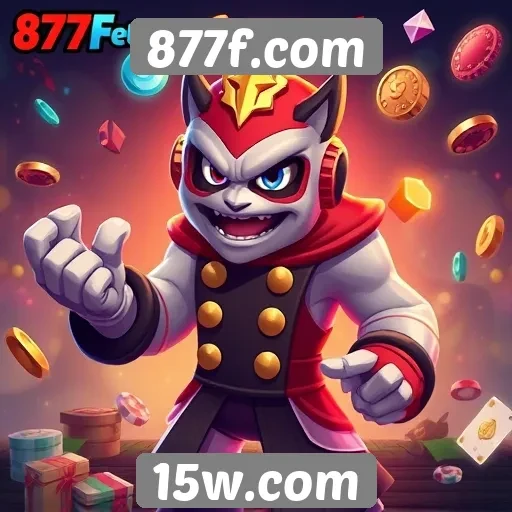 Opções de jogos disponíveis em 877f.com